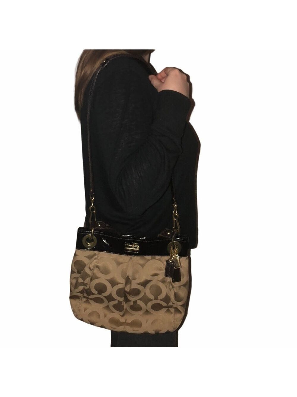 Coach Ashley Signature Crossbody Two-Way Bag